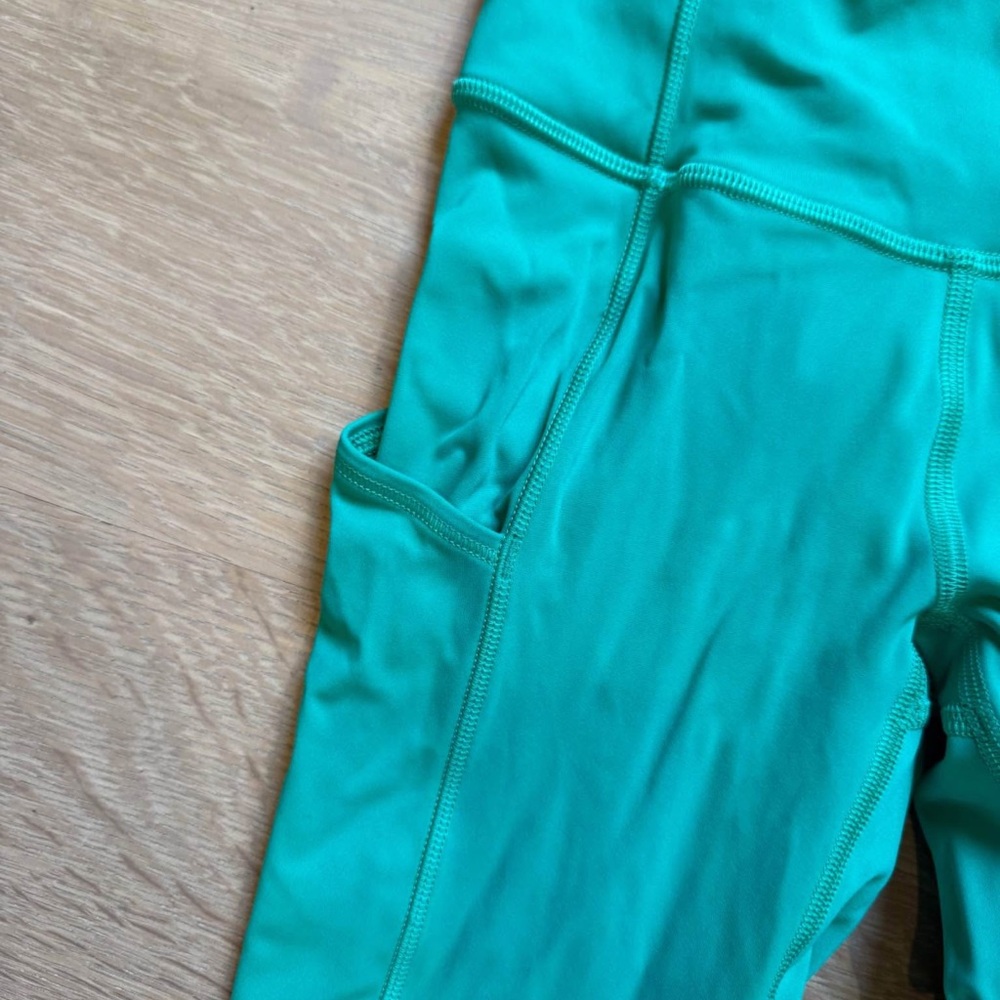 Lululemon Athletica Vibrant Green Leggings